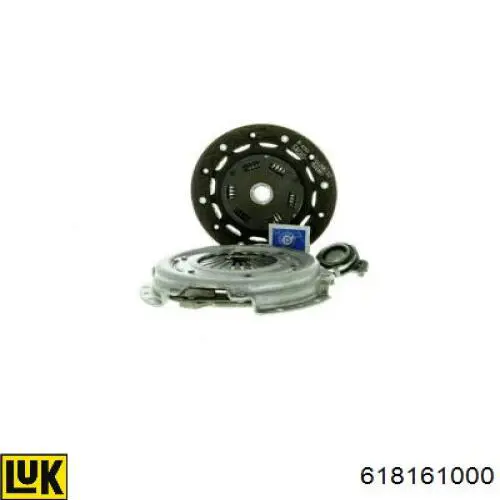 618161000 LUK kit de embrague (3 partes)