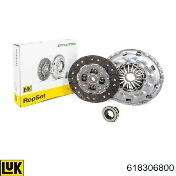 618 3068 00 LUK kit de embrague (3 partes)