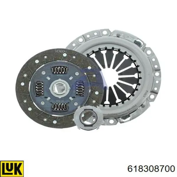 618308700 LUK kit de embrague (3 partes)