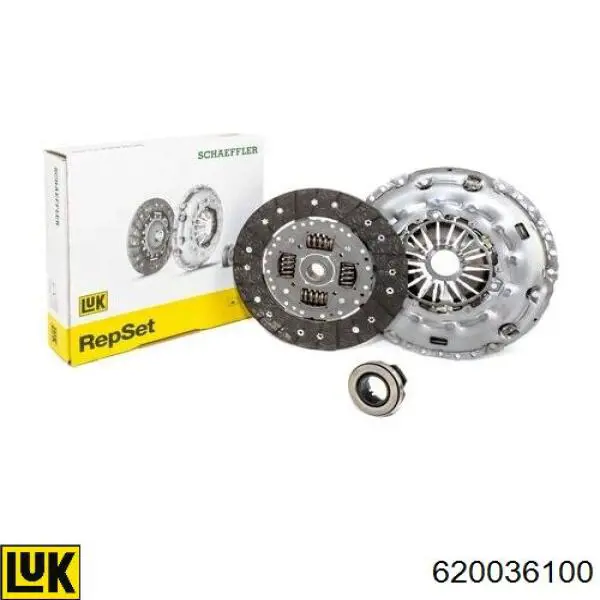 620036100 LUK kit de embrague (3 partes)