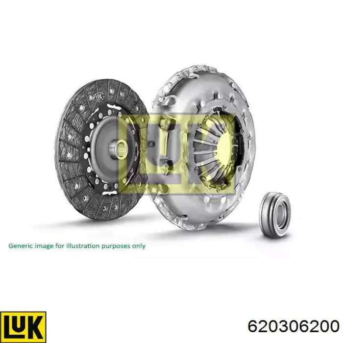 620 3062 00 LUK kit de embrague (3 partes)