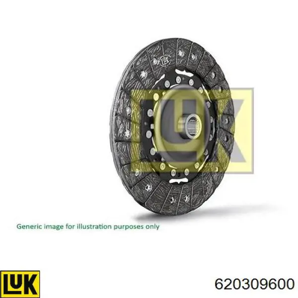 620 3096 00 LUK kit de embrague (3 partes)