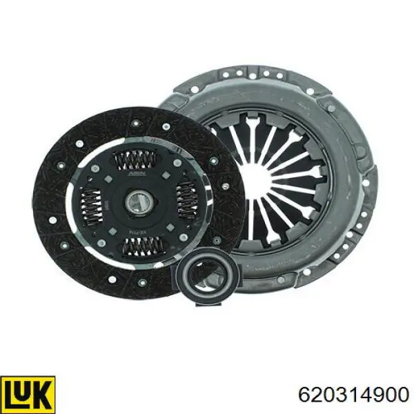 620314900 LUK kit de embrague (3 partes)