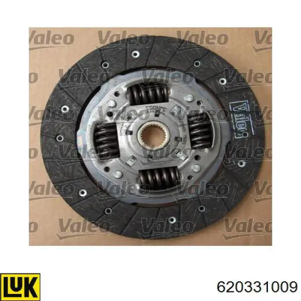 826524 VALEO kit de embrague (3 partes)