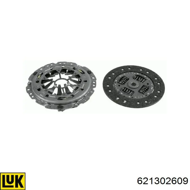 621 3026 09 LUK kit de embrague (3 partes)