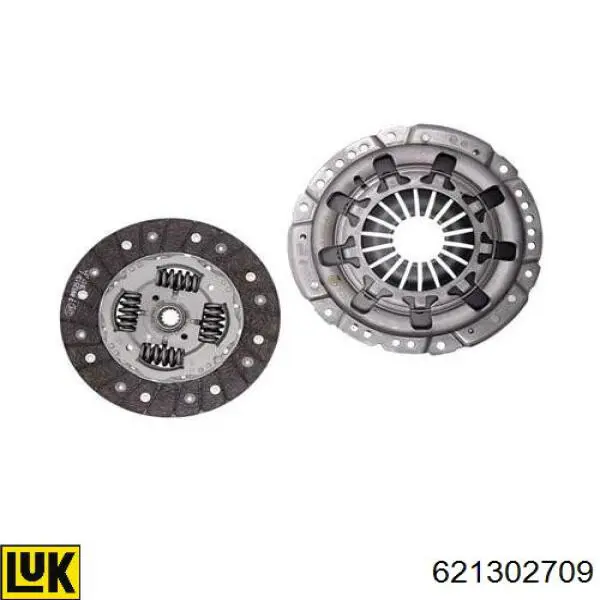 621 3027 09 LUK kit de embrague (3 partes)