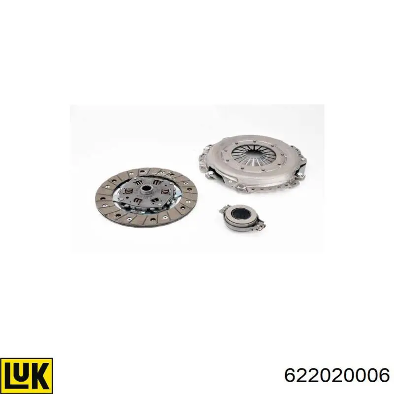  Kit de embrague (3 partes) para Volkswagen Transporter 3 