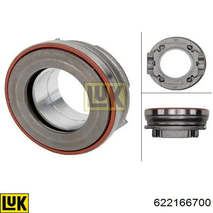 622 1667 00 LUK kit de embrague (3 partes)