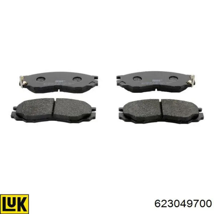 623048400 LUK kit de embrague (3 partes)