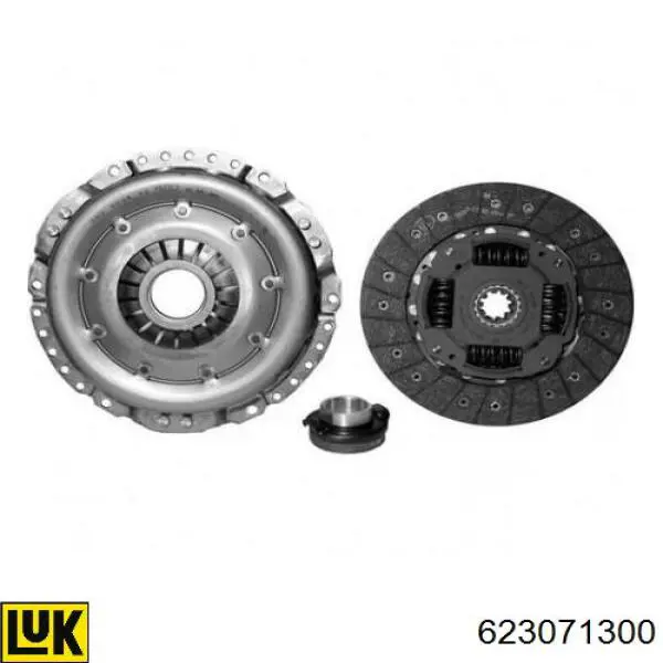  Kit de embrague (3 partes) para Mercedes Bus 207-310 601