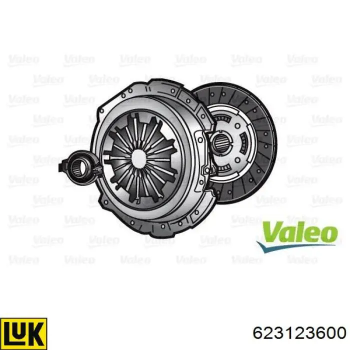  Kit de embrague (3 partes) para Volvo 850 LS