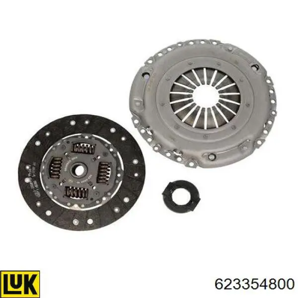  Kit de embrague (3 partes) para Skoda Rapid NH3, NK3, NK6