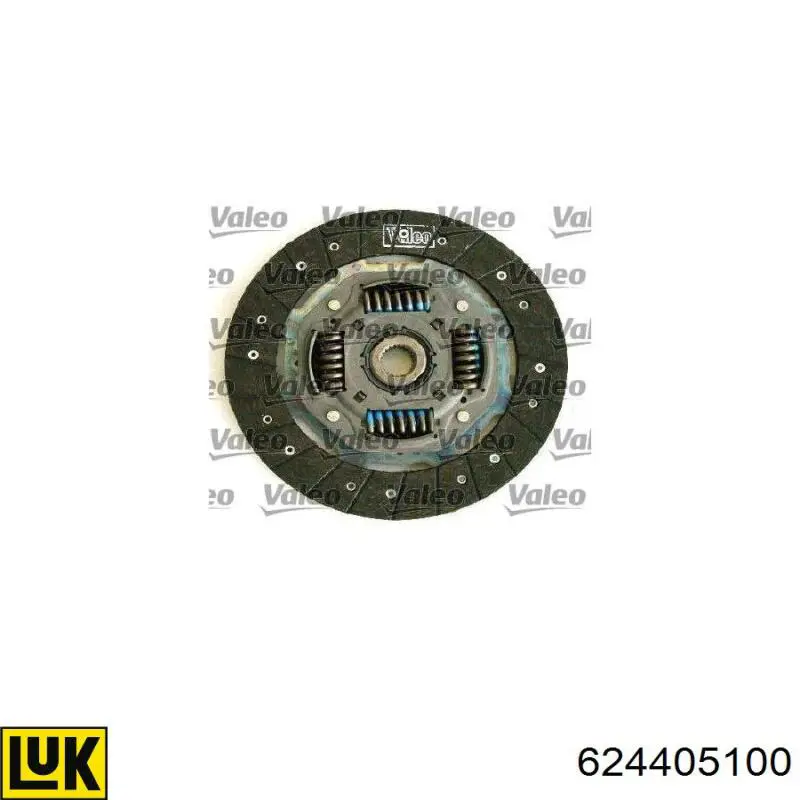 624 4051 00 LUK kit de embrague (3 partes)