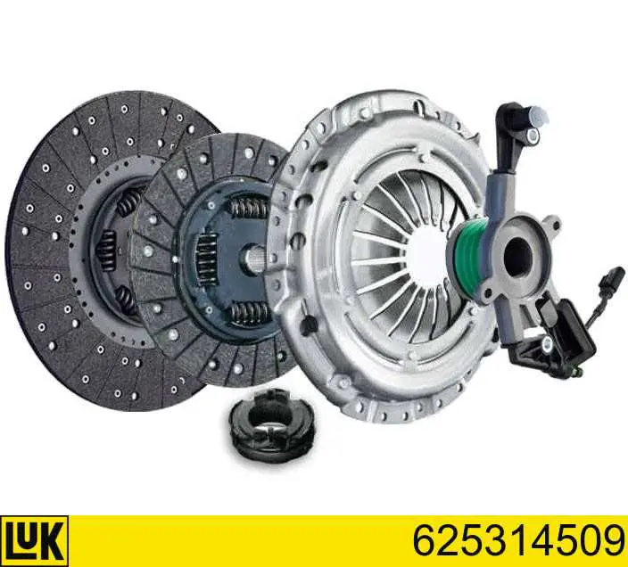 625 3145 09 LUK kit de embrague (3 partes)