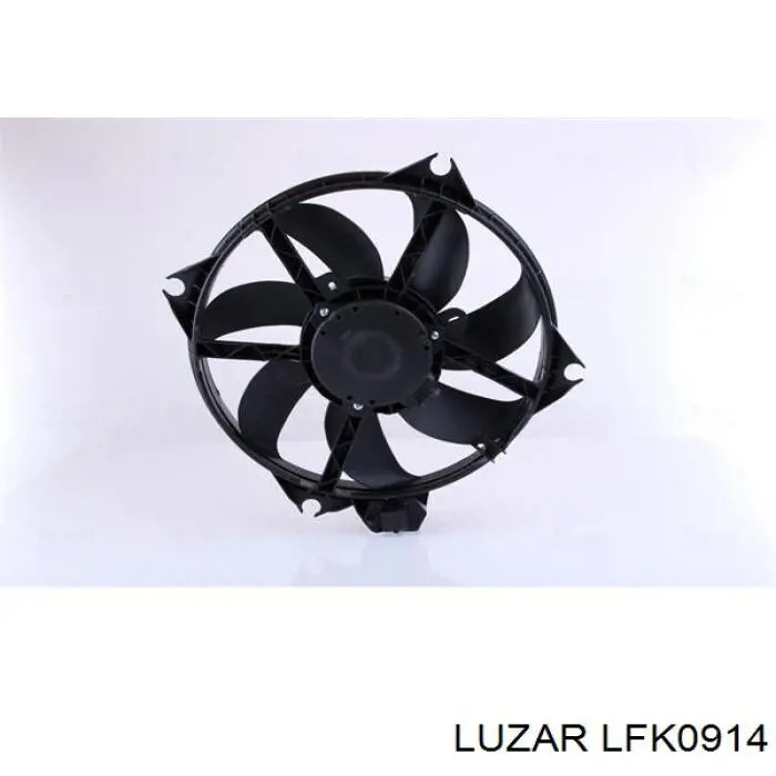 LFK0914 Luzar ventilador (rodete +motor refrigeración del motor con electromotor completo)