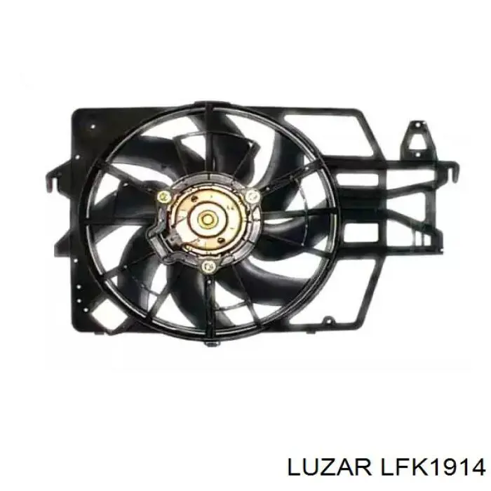  Difusor de radiador, ventilador de refrigeración, condensador del aire acondicionado, completo con motor y rodete para Toyota Auris E15