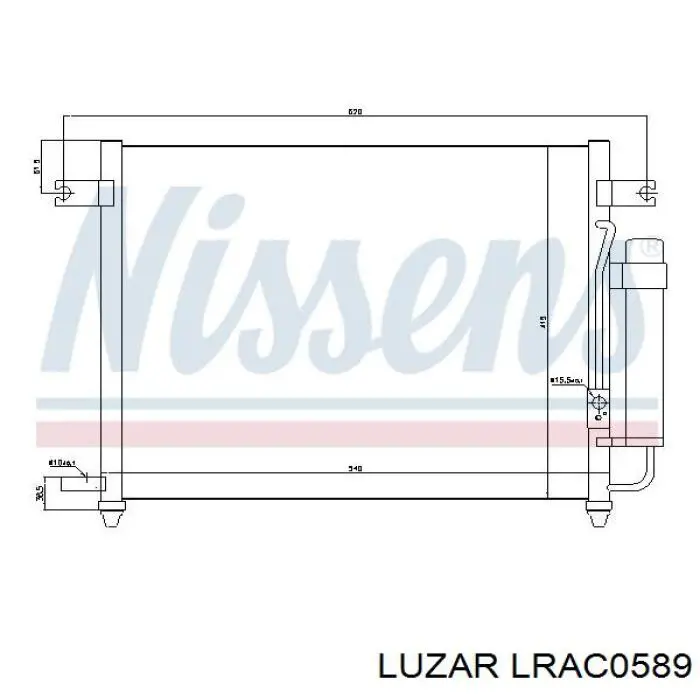 LRAC 0589 Luzar condensador aire acondicionado