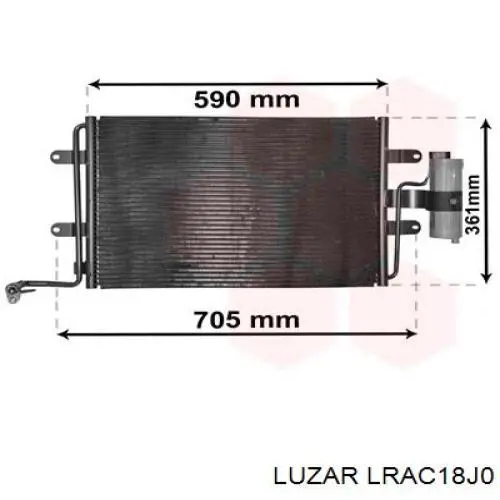 LRAC18J0 Luzar condensador aire acondicionado