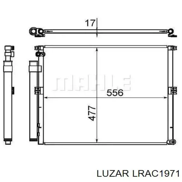 8181K8C2 Polcar condensador aire acondicionado