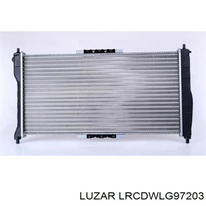 LRcDWLg97203 Luzar radiador refrigeración del motor