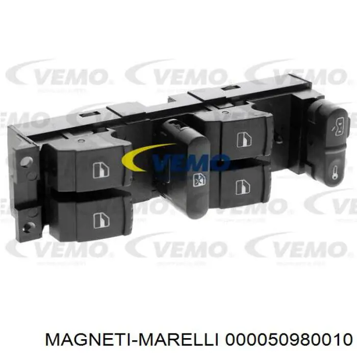 000050980010 Magneti Marelli unidad de control elevalunas delantera izquierda