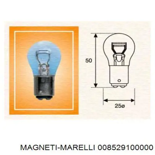 008529100000 Magneti Marelli bombilla