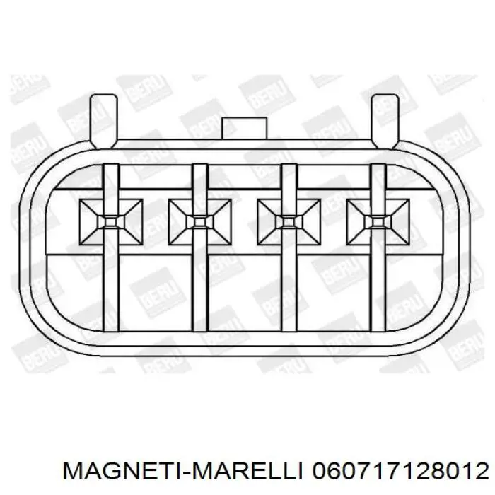 060717128012 Magneti Marelli bobina de encendido