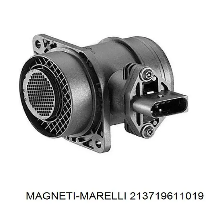 213719611019 Magneti Marelli sensor de flujo de aire/medidor de flujo (flujo de aire masibo)