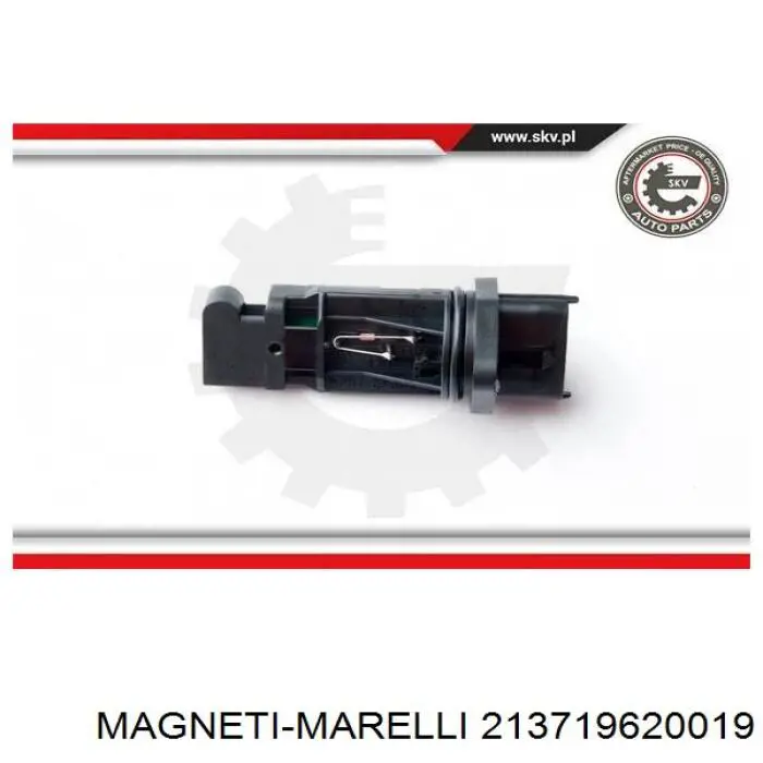 213719620019 Magneti Marelli sensor de flujo de aire/medidor de flujo (flujo de aire masibo)