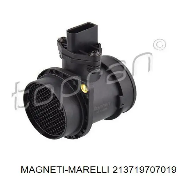 213719707019 Magneti Marelli sensor de flujo de aire/medidor de flujo (flujo de aire masibo)