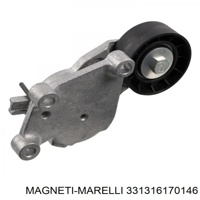 331316170146 Magneti Marelli rodillo, correa trapecial poli v