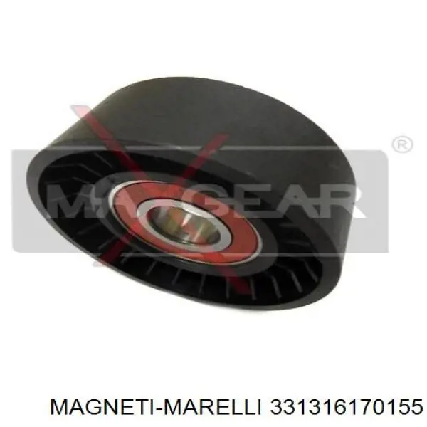 331316170155 Magneti Marelli rodillo, correa trapecial poli v