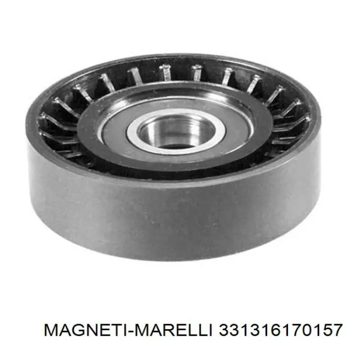 331316170157 Magneti Marelli rodillo, correa trapecial poli v