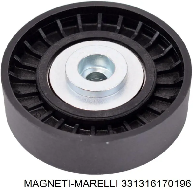 331316170196 Magneti Marelli polea inversión / guía, correa poli v