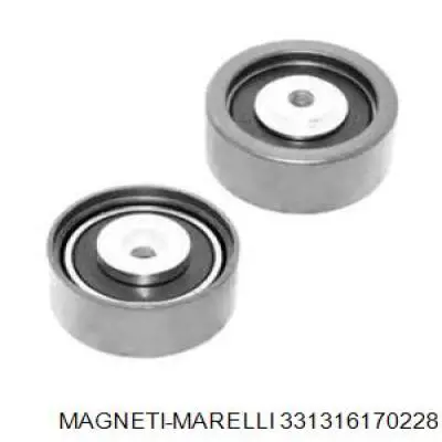 331316170228 Magneti Marelli rodillo, correa trapecial poli v