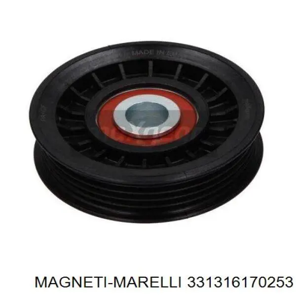 331316170253 Magneti Marelli rodillo, correa trapecial poli v