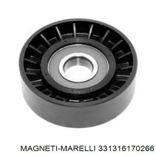 331316170266 Magneti Marelli rodillo, correa trapecial poli v