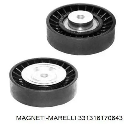 331316170643 Magneti Marelli tensor de correa, correa poli v