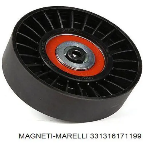 331316171199 Magneti Marelli rodillo, correa trapecial poli v