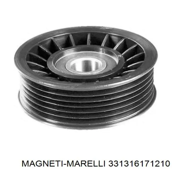 331316171210 Magneti Marelli rodillo, correa trapecial poli v