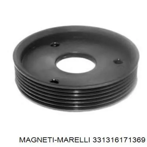 331316171369 Magneti Marelli rodillo, correa trapecial poli v