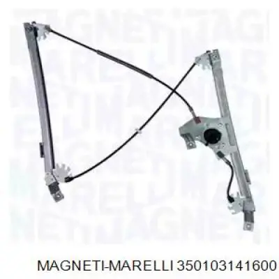 350103141600 Magneti Marelli mecanismo de elevalunas, puerta delantera derecha