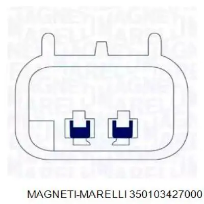 350103427000 Magneti Marelli mecanismo de elevalunas, puerta delantera izquierda