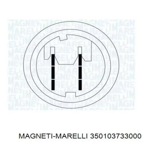 350103733000 Magneti Marelli mecanismo de elevalunas, puerta delantera izquierda