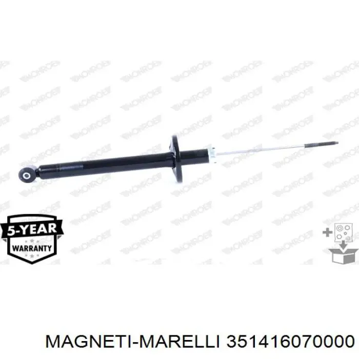 351416070000 Magneti Marelli amortiguador trasero