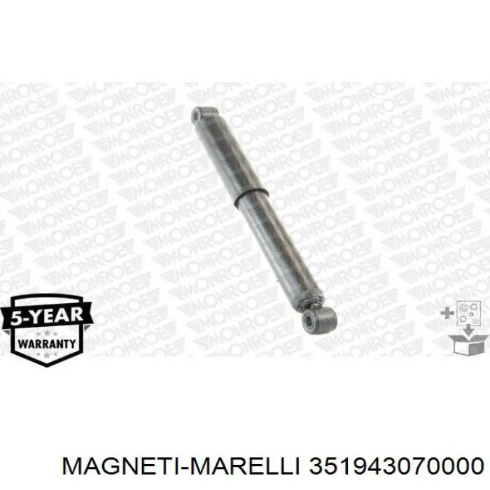 351943070000 Magneti Marelli amortiguador trasero