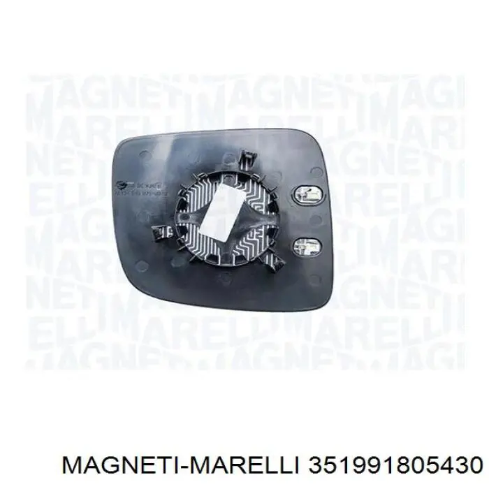 351991805430 Magneti Marelli cristal de espejo retrovisor exterior izquierdo