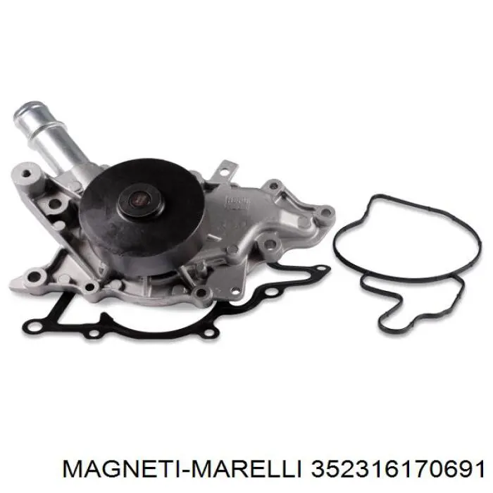 352316170691 Magneti Marelli adsorbente de vapor de combustible