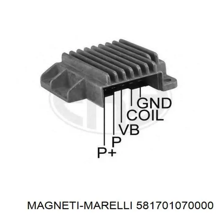 581701070000 Magneti Marelli módulo de encendido