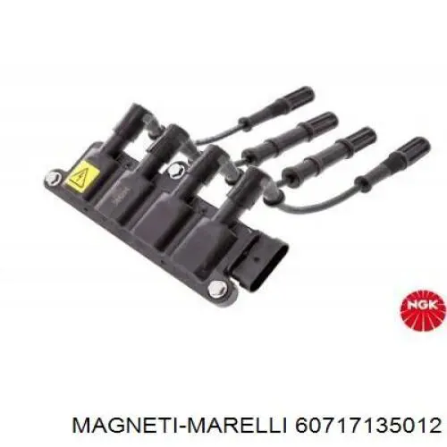 60717135012 Magneti Marelli bobina de encendido